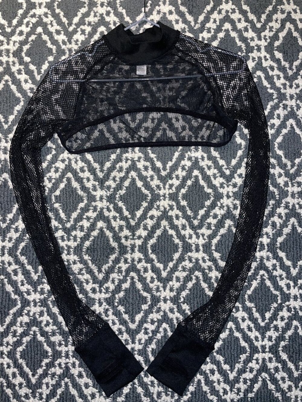 Current Mood black fishnet sleeves shrug bundle